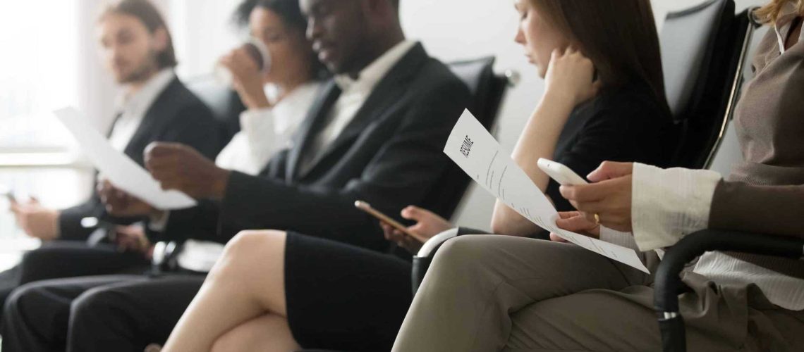 Professional certifications Job candidates in a waiting room., RCLS Certifications,